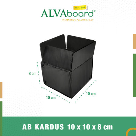 ALVAboard Kardus, Box Serbaguna Ukuran 10x10x8 Cm