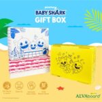 ALVAboard Baby Shark Gift Box Ukuran 35 x 25 x 15 cm