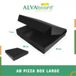 ALVAboard Pizza Box Kotak Ringan Kuat Food Grade Large Ukuran 40x40x7 Cm