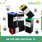 ALVAboard Eco Bin Recycled 30x30x75 Cm 67,5 Liter