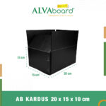 Kardus Packaging ALVAboard Box Serbaguna Ukuran 20x15x10 cm (P x L x T)
